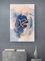 Muhammad (saw) “Blushing Blues” Islamic Art