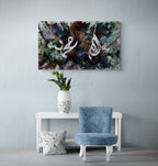 Allah (swt) & Muhammed (saw) “Faith Fusion” Islamic Art