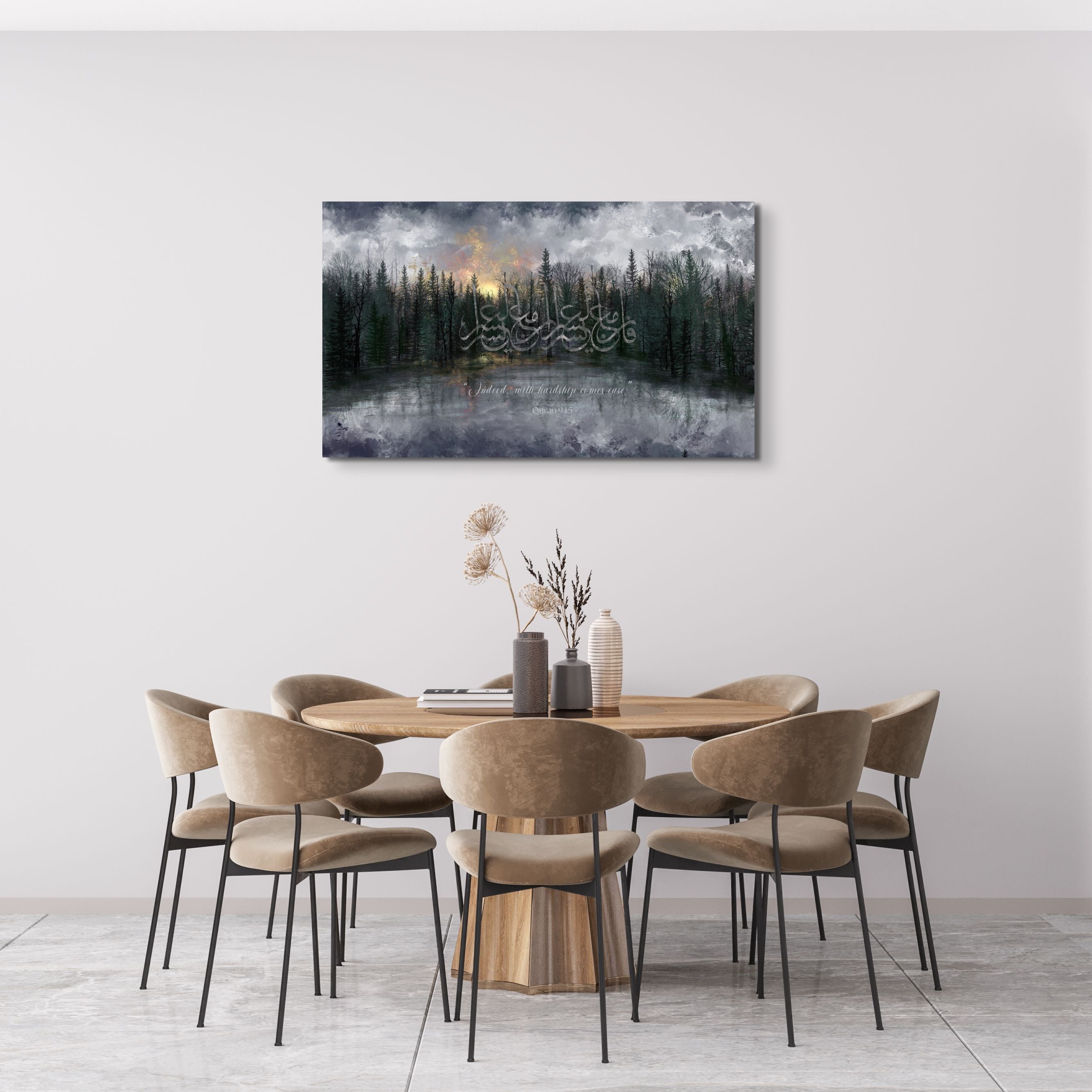 "There will be Light" Islamic Art