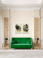 Muhammad (saw) "Emerald Sun" Islamic Art